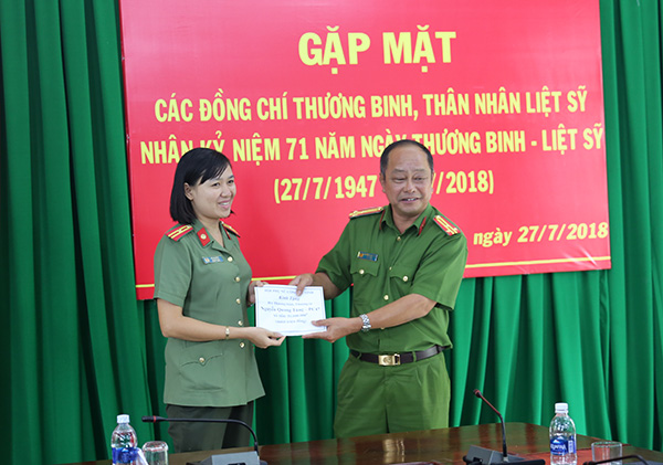 Công an Đắk Nông tổ chức nhiều hoạt động tri ân Ngày Thương binh - Liệt sĩ - Ảnh minh hoạ 2