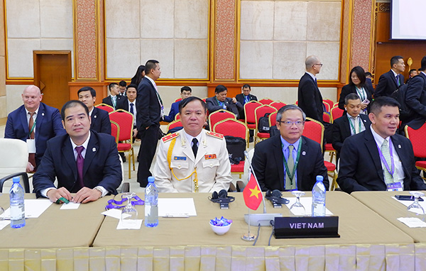 Đoàn đại biểu Bộ Công an Việt Nam dự Hội nghị Tư lệnh Cảnh sát các quốc gia ASEAN