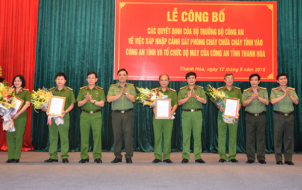 Sáp nhập Cảnh sát PCCC vào Công an tỉnh Thanh Hóa - Ảnh minh hoạ 2