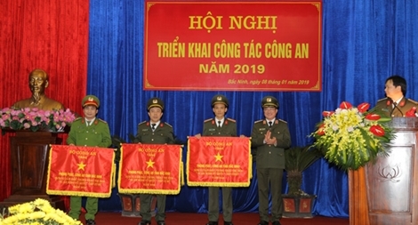 Hội nghị triển khai công tác năm 2019 tại Công an tỉnh Bắc Ninh