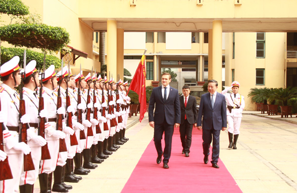 Đưa mối quan hệ giữa Bộ Công an Việt Nam và Bộ Nội vụ Lithuania đi vào chiều sâu