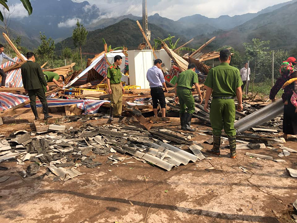 Nỗ lực giúp dân dựng lại nhà sau giông lốc tại Lai Châu, Tuyên Quang - Ảnh minh hoạ 6