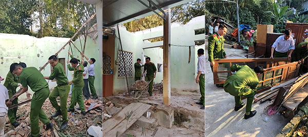 Nỗ lực giúp dân dựng lại nhà sau giông lốc tại Lai Châu, Tuyên Quang - Ảnh minh hoạ 8