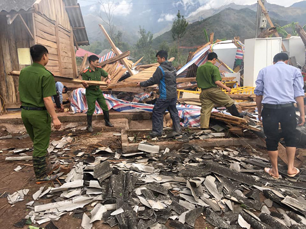 Nỗ lực giúp dân dựng lại nhà sau giông lốc tại Lai Châu, Tuyên Quang - Ảnh minh hoạ 3