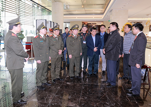 Thứ trưởng Bùi Văn Nam kiểm tra công tác đảm bảo an ninh Hội nghị Thượng đỉnh Mỹ - Triều - Ảnh minh hoạ 3