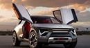Độc đáo mẫu concept crossover chạy điện, cửa cánh chim Độc đáo mẫu concept crossover chạy điện, cửa cánh chim