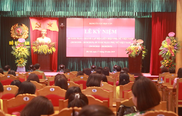 Phụ nữ Cục Hậu cần phát huy truyền thống phụ nữ Việt Nam