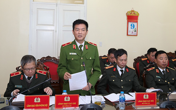 Thứ trưởng Lê Quý Vương kiểm tra công tác tại Công an tỉnh Nam Định - Ảnh minh hoạ 3
