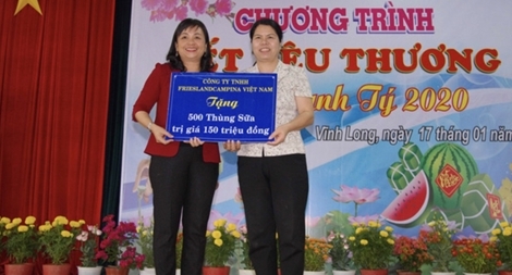 FrieslandCampina Việt Nam cùng Hội LHPN Việt Nam mang xuân đến người nghèo