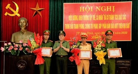 Nam Định truy quét nhiều ổ nhóm tội phạm trong mùa dịch