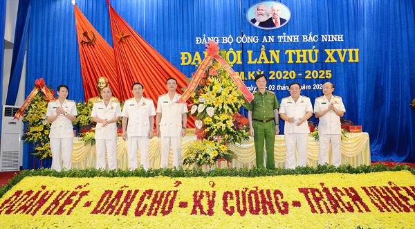 Thứ trưởng Nguyễn Duy Ngọc dự Đại hội Đảng bộ Công an tỉnh Bắc Ninh