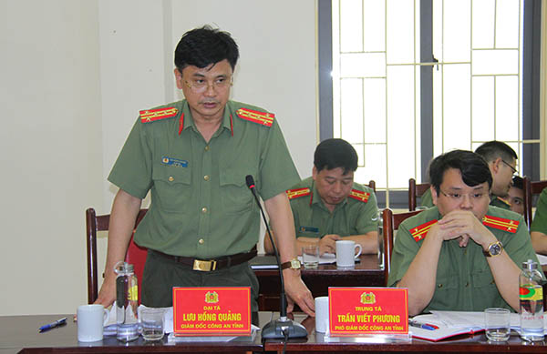 Thứ trưởng Nguyễn Duy Ngọc chủ trì Hội nghị hội ý nghiệp vụ với Công an một số tỉnh - Ảnh minh hoạ 2