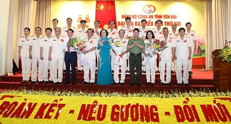 Đảng bộ Công an tỉnh Yên Bái tổ chức Đại hội đại biểu lần thứ XVI