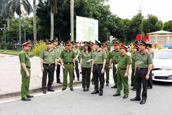 Siết chặt ANTT, bảo vệ tuyệt đối an toàn Đại hội đại biểu Đảng bộ tỉnh Nam Định lần thứ XX