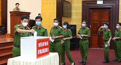 Công an tỉnh Quảng Bình phát động ủng hộ phòng, chống dịch COVID-19