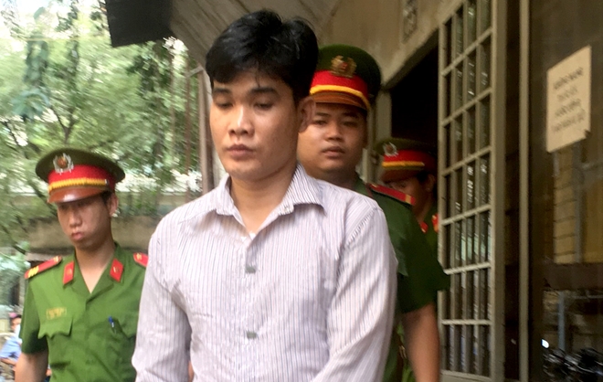 Bị cáo Phạm Ngọc Tú sau phiên xử