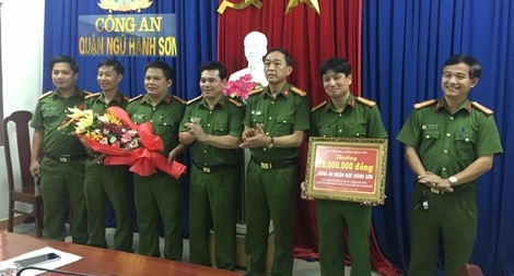 Công an TP Đà Nẵng khen thưởng nhiều đơn vị lập công xuất sắc