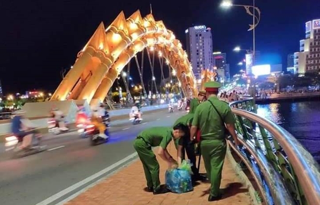 Hình ảnh đẹp của Công an Đà Nẵng trong Lễ hội pháo hoa quốc tế  DIFF 2019 - Ảnh minh hoạ 9