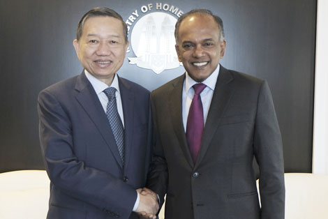 Việt Nam - Singapore tăng cường hợp tác phòng, chống tội phạm xuyên quốc gia