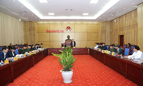 Bộ trưởng Tô Lâm làm việc với Ban thường vụ Tỉnh ủy Nghệ An - Ảnh minh hoạ 2