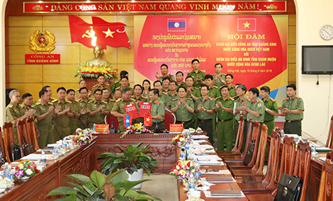 Ký kết biên bản về công tác đảm bảo an ninh biên giới Việt – Lào
