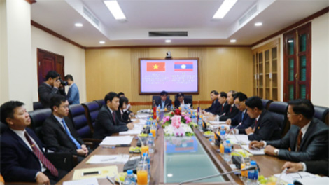 Đẩy mạnh quan hệ hợp tác giữa Văn phòng Bộ Công an Việt Nam và Văn  phòng Bộ An ninh Lào
