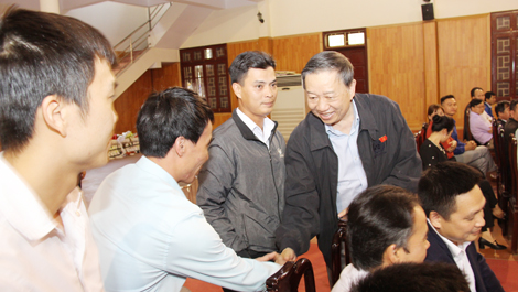 Bộ trưởng Tô Lâm tiếp xúc cử tri huyện Tiên Du, Bắc Ninh - Ảnh minh hoạ 3