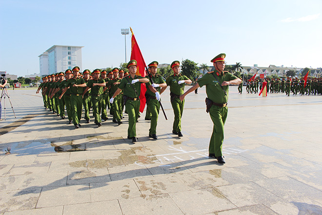 Khai mạc Hội thi điều lệnh, bắn súng, võ thuật CAND  lần thứ 5 tại Kiên Giang - Ảnh minh hoạ 4