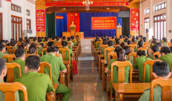Công an Kon Tum kỷ niệm 50 năm thực hiện Di chúc của Chủ tịch Hồ Chí Minh