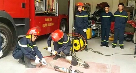 Một ngày với những người làm công tác cứu hỏa