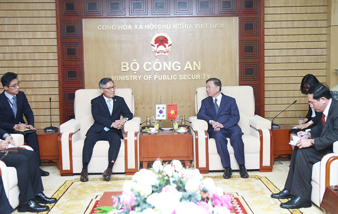 Nâng tầm quan hệ hợp tác giữa Bộ Công an Việt Nam và NIS