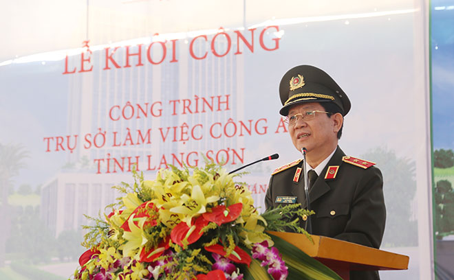 Khởi công xây dựng trụ sở làm việc Công an tỉnh Lạng Sơn