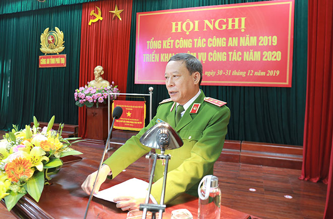 Công an tỉnh Phú Thọ triển khai công tác năm 2020 - Ảnh minh hoạ 2
