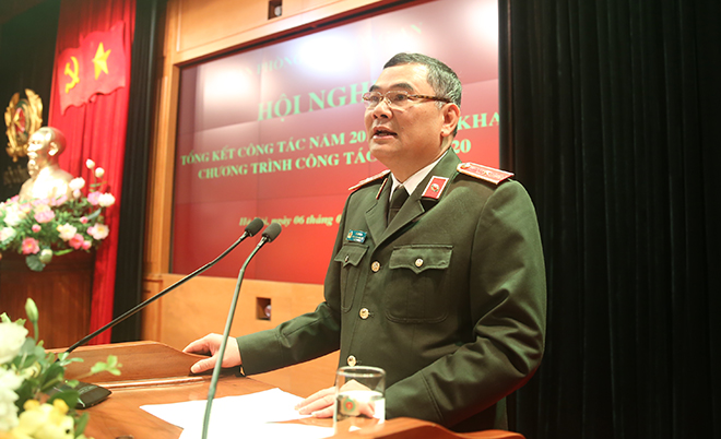 Thứ trưởng Lương Tam Quang dự Hội nghị triển khai công tác năm 2020 Văn phòng Bộ Công an - Ảnh minh hoạ 2