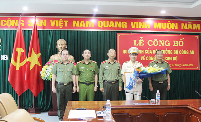 Công an tỉnh Điện Biên có tân Phó Giám đốc