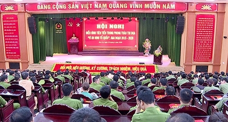 Công an tỉnh Sơn La tổ chức Hội nghị điển hình tiên tiến
