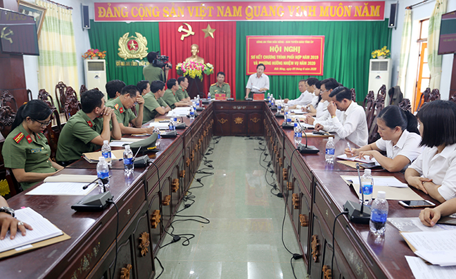 Công an tỉnh Đắk Nông và Ban Tuyên giáo Tỉnh ủy triển khai chương trình phối hợp