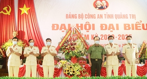 Đại hội đại biểu Đảng bộ Công an tỉnh Quảng Trị nhiệm kỳ 2020-2025