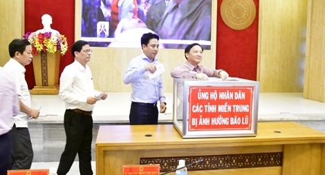 Khánh Hòa, Bình Định phát động ủng hộ các tỉnh vùng lũ miền Trung