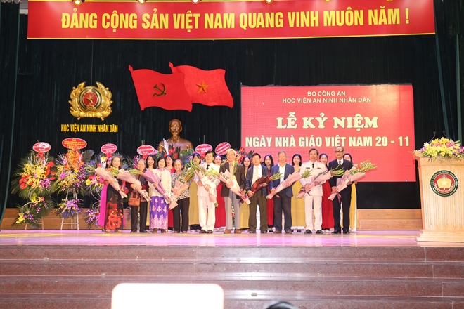 Học viện ANND kỷ niệm 36 năm Ngày Nhà giáo Việt Nam - Ảnh minh hoạ 3