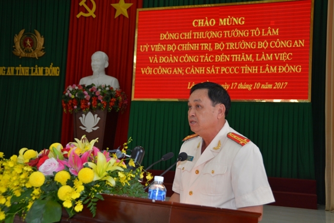 Bộ trưởng Tô Lâm làm việc với Công an và Cảnh sát PCCC Lâm Đồng - Ảnh minh hoạ 4