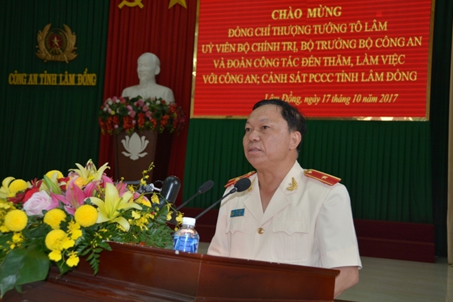 Bộ trưởng Tô Lâm làm việc với Công an và Cảnh sát PCCC Lâm Đồng - Ảnh minh hoạ 3