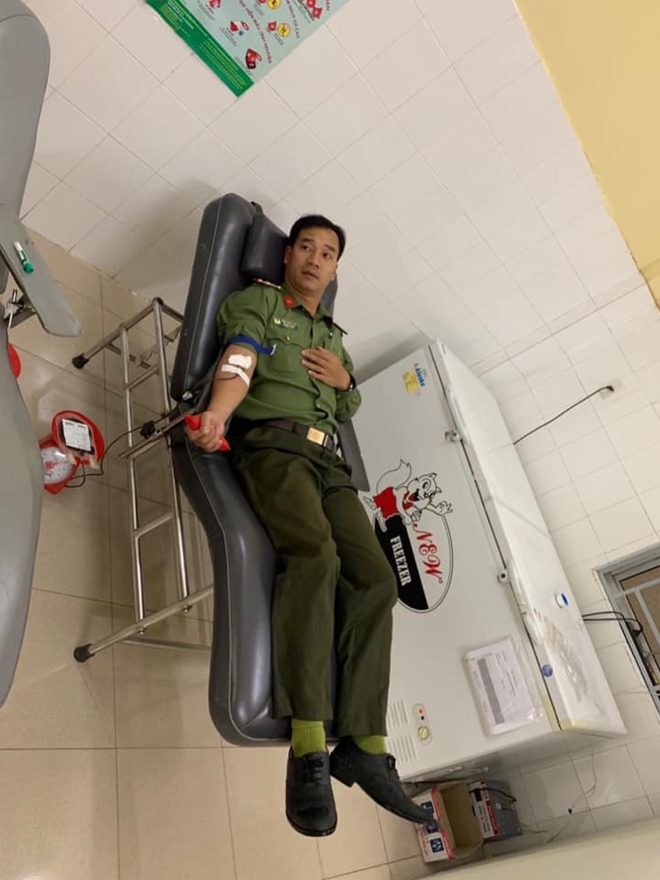 Bệnh viện cảm ơn ba Công an hiến máu hiếm cứu người nguy kịch