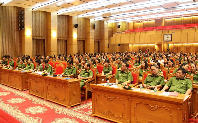 Hội Phụ nữ Tổng cục Cảnh sát mít tinh kỷ niệm Ngày thành lập Hội Liên hiệp Phụ nữ Việt Nam - Ảnh minh hoạ 2