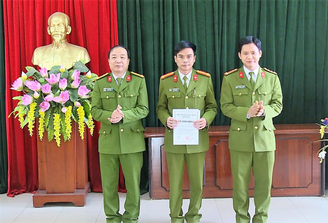 Khen thưởng Đội Cảnh sát Kinh tế, Công an TP Thái Nguyên