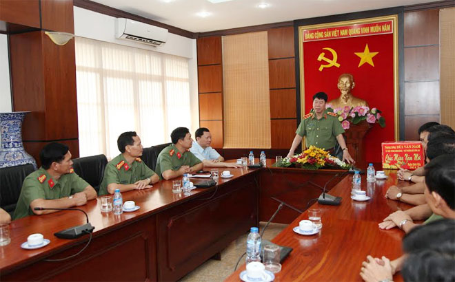 Thứ trưởng Bùi Văn Nam kiểm tra công tác Phòng Bảo vệ 180 - Ảnh minh hoạ 3