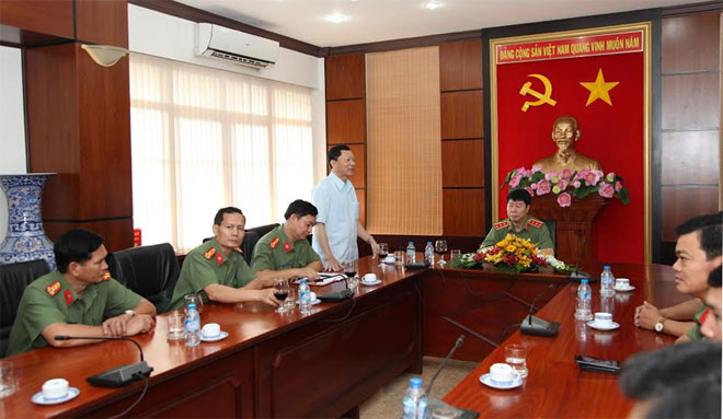 Thứ trưởng Bùi Văn Nam kiểm tra công tác Phòng Bảo vệ 180 - Ảnh minh hoạ 2