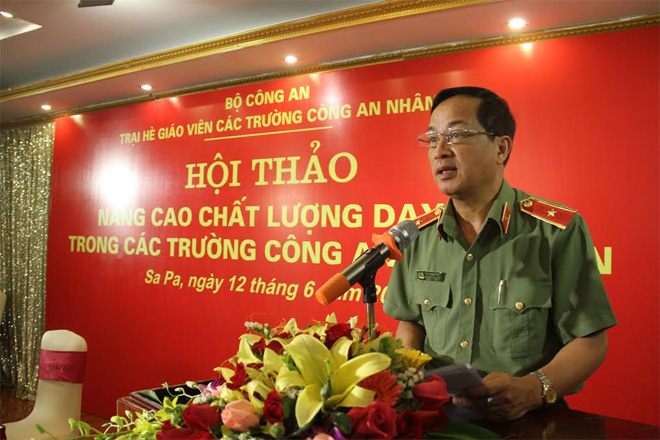 Hội thảo nâng cao chất lượng dạy giỏi trong các trường CAND