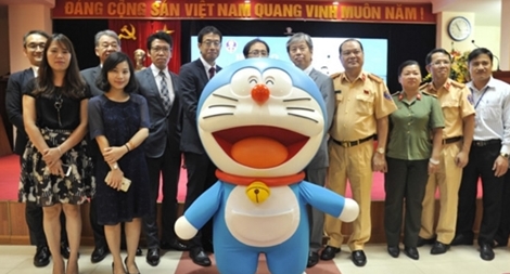 Phát động cuộc thi sáng tác “Doraemon với ATGT”