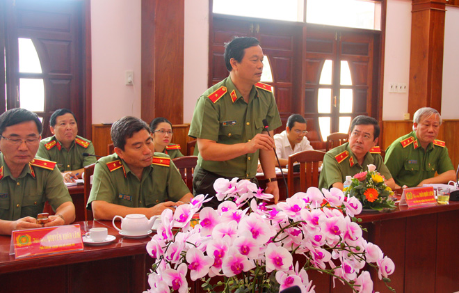 Thứ trưởng Bùi Văn Nam kiểm tra công tác tại Công an tỉnh Bình Định - Ảnh minh hoạ 5